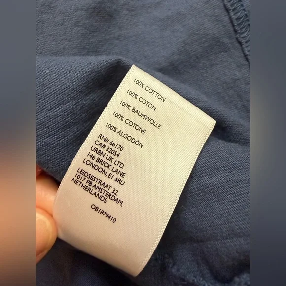 Free People Beach Simone Midi Dress Navy Small - Picture 7 of 9